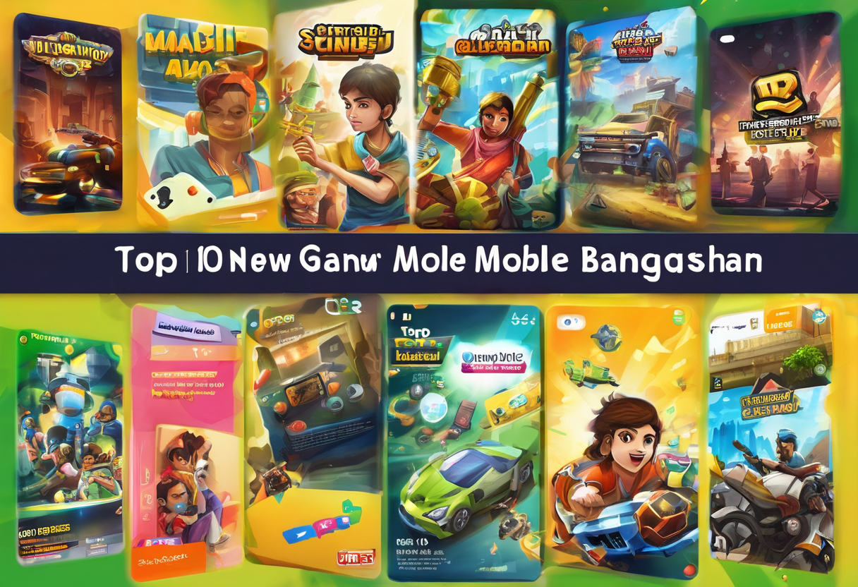 Top 10 New Mobile Games to Play in Bangladesh